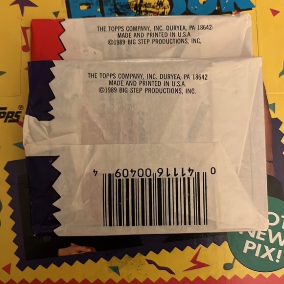 Set of 2!! 1989 New Kids on the NWT
Block Topps Cards
NWT Brand New with Tags - Picture 2 of 2